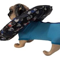 Colar pós cirúrgico BOIA para gatos e cães Pug/Buldog