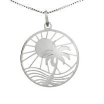 Colar Praia Coleção Hobbies em Prata 925 Colar Praia Coleção Hobbies em Prata 925