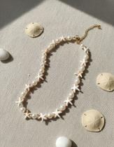 Colar Praiano Búzios Feminino Tartaruga Estrela Conchas Colar Praiano Búzios Feminino Tartaruga Estrela Conchas