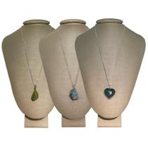 Colar Prata 925 3 em 1 Coração da Floresta - P Vecchio Joias Colar Prata 925 3 em 1 Coração da Floresta - P Vecchio Joias