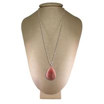 Colar Prata 925 Cadeado Opala Rosa Gota - P. Vecchio Joias Colar Prata 925 Cadeado Opala Rosa Gota - P. Vecchio Joias