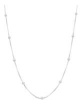 Colar Prata Gargantilha Choker Ponto De Luz Bola Prata 925 Colar Prata Gargantilha Choker Ponto De Luz Bola Prata 925