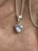 Colar Prata Legítima 925 Elo Português Ping. Ponto Luz