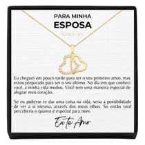 Colar Presente Para Esposa Colar Com Declaração De Amor