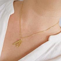 Colar Profissão Pedagogia Banho Ouro 18K Colar Profissão Pedagogia Banho Ouro 18K