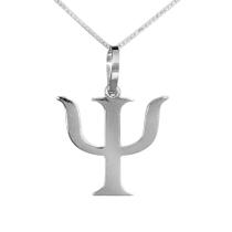 Colar Psicologia Simbolo Coleção Formatura Prata 925