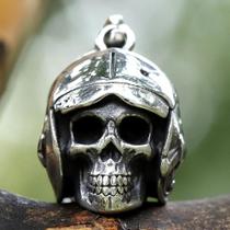 Colar Punk Masculino com Pingente de Caveira de Cabra em Aço Inoxidável 316L Colar Punk Masculino com Pingente de Caveira de Cabra em Aço Inoxidável 316L