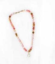 Colar Quartzo Melancia