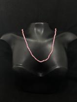 Colar Quartzo Rosa Micro