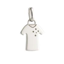 Colar raposão cruzeiro - 1cm prata 925