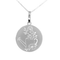 Colar Regador Jardinagem Coleção Hobbies Prata 925