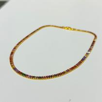 Colar Riviera Rainbow - Fecho Joia