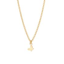 Colar Rommanel Banhado Ouro Pingente Borboleta Pequena 45cm 532180 Colar Rommanel Banhado Ouro Pingente Borboleta Pequena 45cm 532180