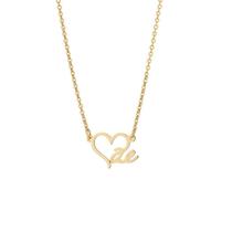 Colar Rommanel Banhado Ouro Pingente Mãe De Coração 531624 Colar Rommanel Banhado Ouro Pingente Mãe De Coração 531624