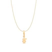 Colar Rommanel Banhado Ouro Pingente Menino Colar Rommanel Banhado Ouro Pingente Menino