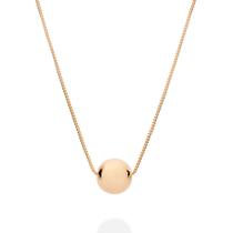 Colar Rommanel Feminino Com Pingente Esfera Banhado A Ouro 18k 532549 Colar Rommanel Feminino Com Pingente Esfera Banhado A Ouro 18k 532549