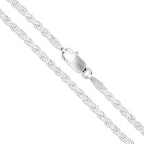 Colar Sac Silver 51 cm Corrente de Corda com Corte Diamantado Colar Sac Silver 51 cm Corrente de Corda com Corte Diamantado