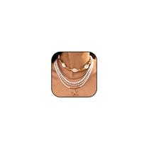 Colar Seashell para mulheres Your Always Charm 2 peças