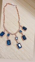 Colar semi jóia de luxo Colar semi jóia de luxo