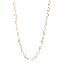 Colar semijoia corrente coracao 45cm