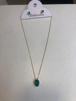 Colar semijoia folheado a ouro 18k, 50 cm + 3 cm de extenso