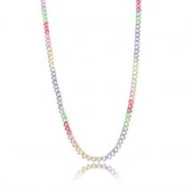 Colar Semijoia Riviera Colorida