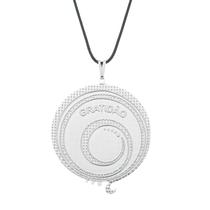 Colar Símbolo Gratidão 33mm - Sunshine Cristais