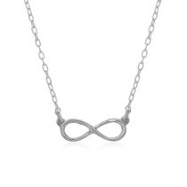 Colar Símbolo Infinito, Prata 925 Colar Símbolo Infinito, Prata 925