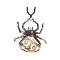 Colar Sirius Dice Black Widow D20 Snowglobe