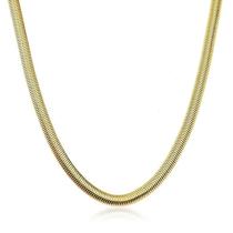 Colar Snake Folheado a Ouro 18k com 50cm