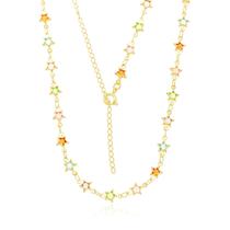 Colar Star Colors Ouro 18k - ALTA QUALIDADE - Garantia 12 meses Colar Star Colors Ouro 18k - ALTA QUALIDADE - Garantia 12 meses