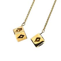 Colar STAR WARS Han Solo Corellian Gold 3D Dice