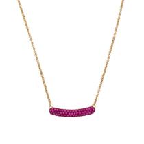 Colar Strass Barra CO1324 Colar Strass Barra CO1324
