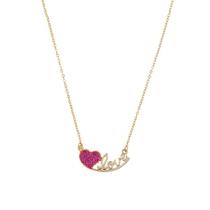 Colar Strass Love CO1759