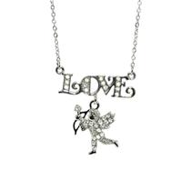 Colar Strass Love Cupido CO0496 Colar Strass Love Cupido CO0496