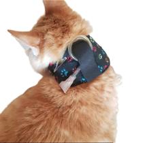 Colar Suporte de Sonda Esofágica Pet Cachorro Gato