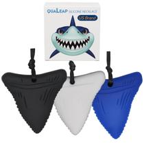 Colar Teether QUALEAP Amber XT Shark Tooth Chew Colar Teether QUALEAP Amber XT Shark Tooth Chew