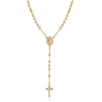 Colar Terço Banhado a Ouro 18K Nossa Senhora das Graças Colar Terço Banhado a Ouro 18K Nossa Senhora das Graças