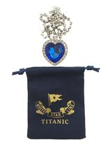 Colar Titanic Coração do Oceano com Bolsa