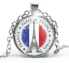 Colar Torre Eiffel de Paris França Unissex