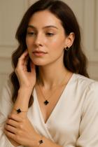 Colar Trevo banhado a ouro 18k
