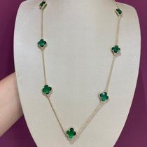 Colar Trevo De Quatro Folhas Folheado A Ouro Colar Trevo De Quatro Folhas Folheado A Ouro