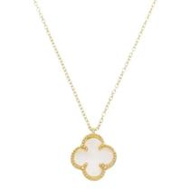 Colar trevo madreper0la virginia banhado a ouro 18k Colar trevo madreper0la virginia banhado a ouro 18k
