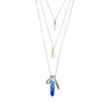 Colar Triplo Ogum - Pedra Sodalita Colar Triplo Ogum - Pedra Sodalita