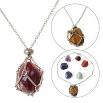 Colar Troca Pedras dos 7 Chakras Prateado: Alinhamento das Energias e Equilíbrio Colar Troca Pedras dos 7 Chakras Prateado: Alinhamento das Energias e Equilíbrio