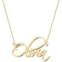 Colar UMAGICBOX Olivia personalizado banhado a ouro 18K Colar UMAGICBOX Olivia personalizado banhado a ouro 18K