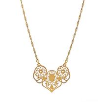 Colar Unique Renda - Semijoia Banhada a Ouro 18k