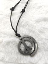 Colar Unissex Ajustavel Sinal da Paz