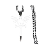 Colar Unissex De Aço Inoxidável Com Cruz Ankh, Chave Da Vida, Mitologia Egípcia, Joia Com Corrente. Colar Unissex De Aço Inoxidável Com Cruz Ankh, Chave Da Vida, Mitologia Egípcia, Joia Com Corrente.