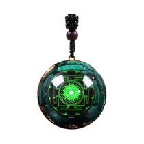 Colar Unissex De Chakra Quartzo Orgonite Pingente EMF Proteção Contra Radiação Joias De Cristal De